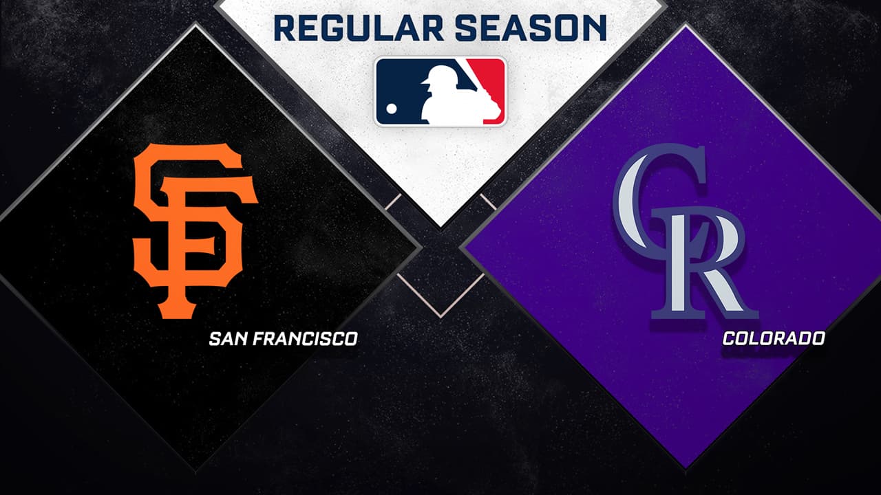 San Francisco Giants vs Colorado Rockies highlights