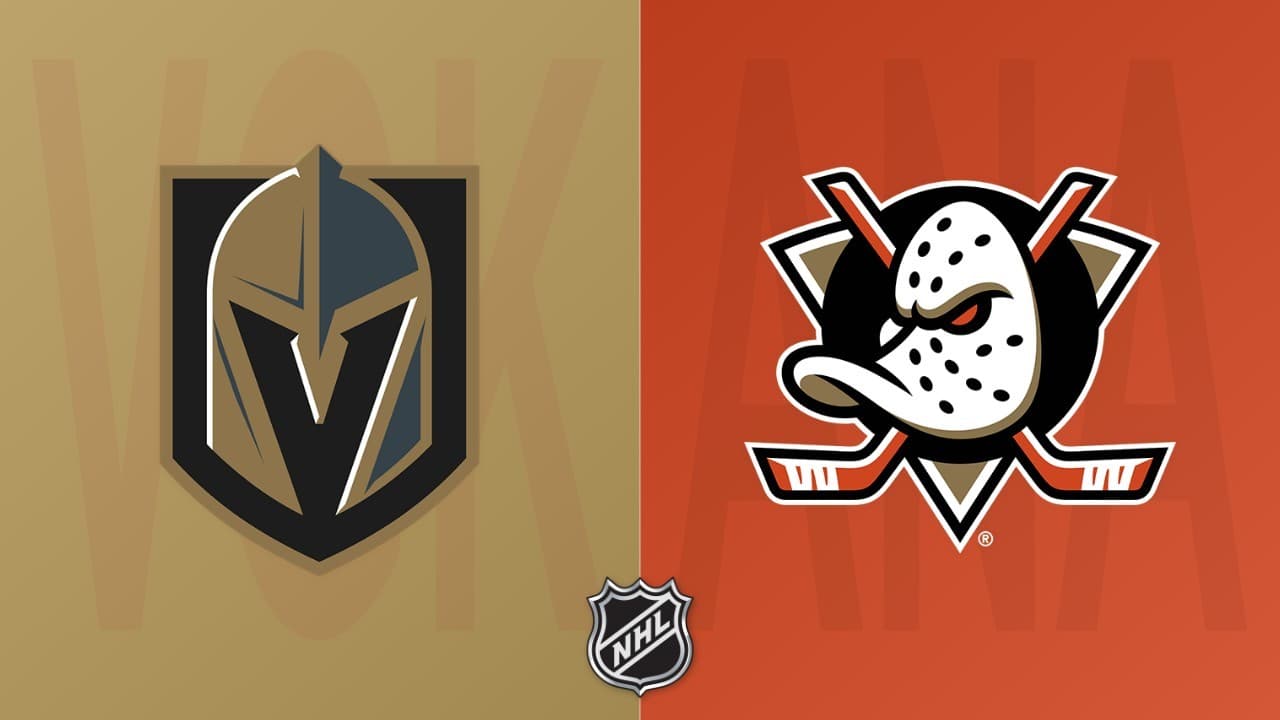 Anaheim Ducks vs Vegas Golden Knights highlights