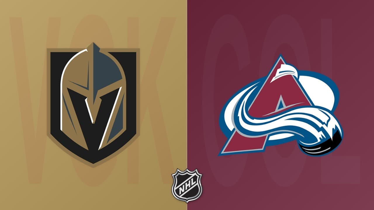 Colorado Avalanche vs Vegas Golden Knights highlights