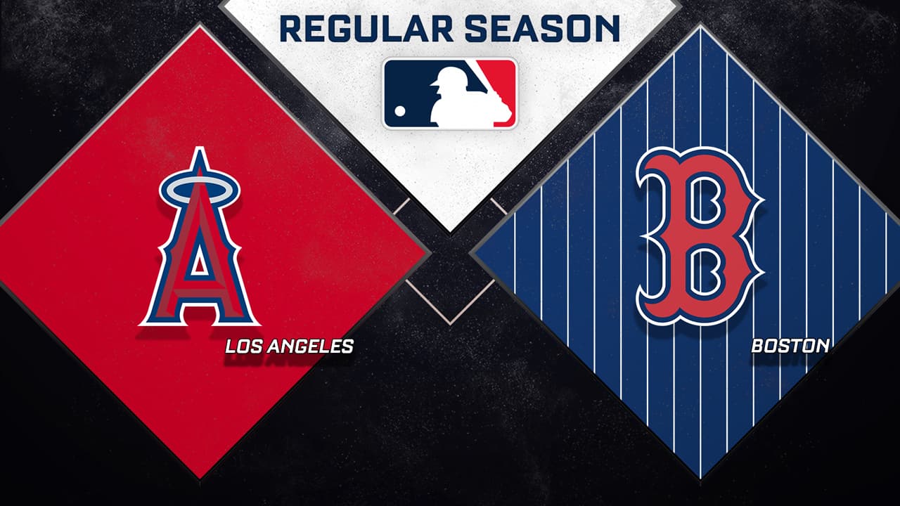 Los Angeles Angels vs Boston Red Sox highlights