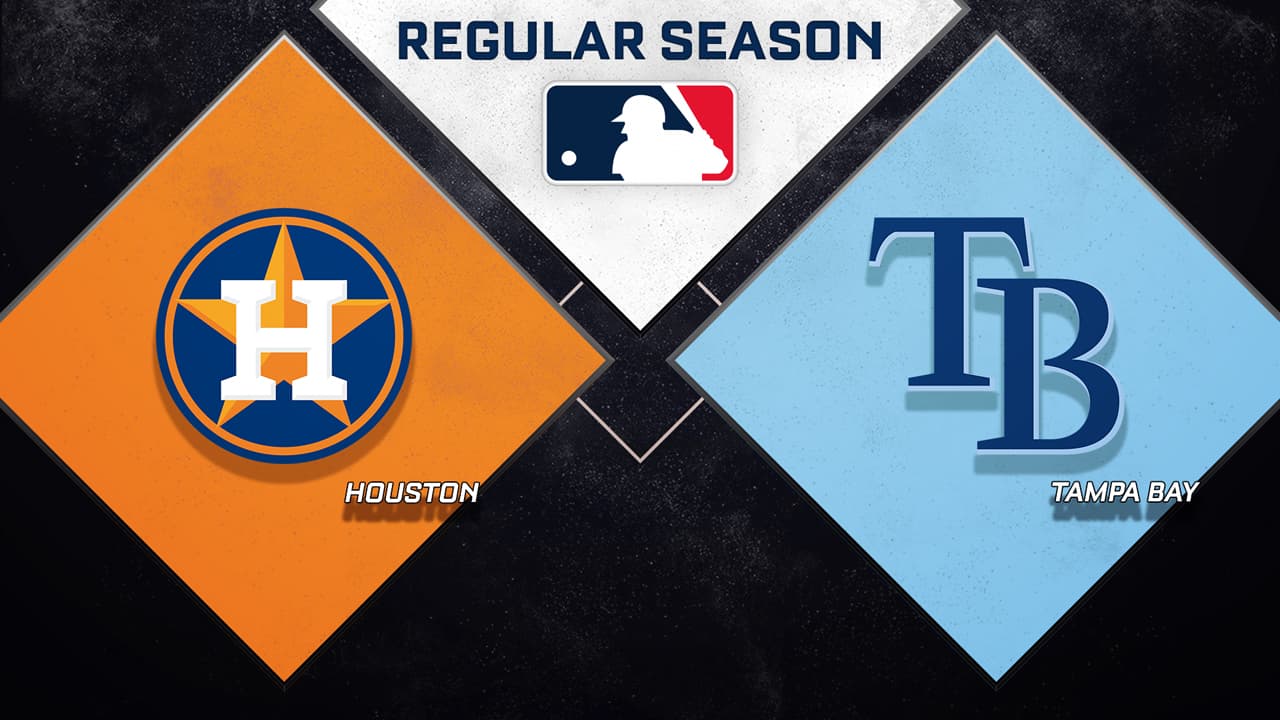 Houston Astros vs Tampa Bay Rays highlights