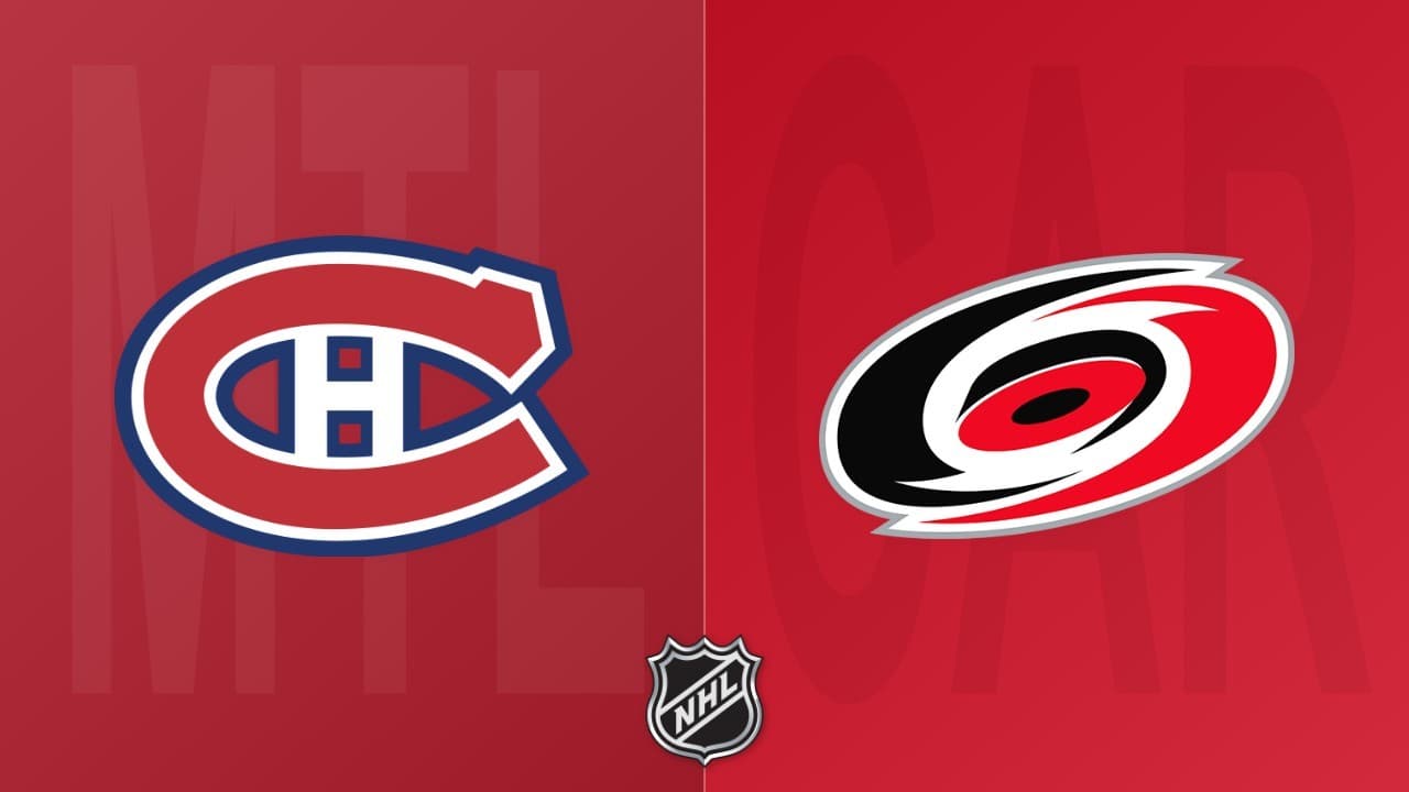 Carolina Hurricanes vs Montreal Canadiens highlights