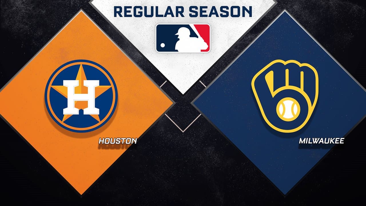 Houston Astros vs Milwaukee Brewers highlights
