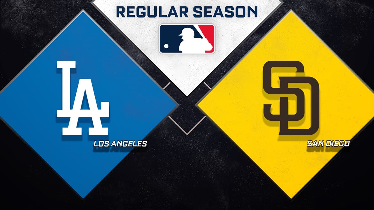Los Angeles Dodgers vs San Diego Padres highlights
