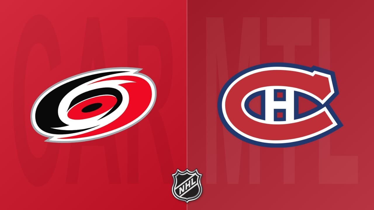 Montreal Canadiens vs Carolina Hurricanes highlights