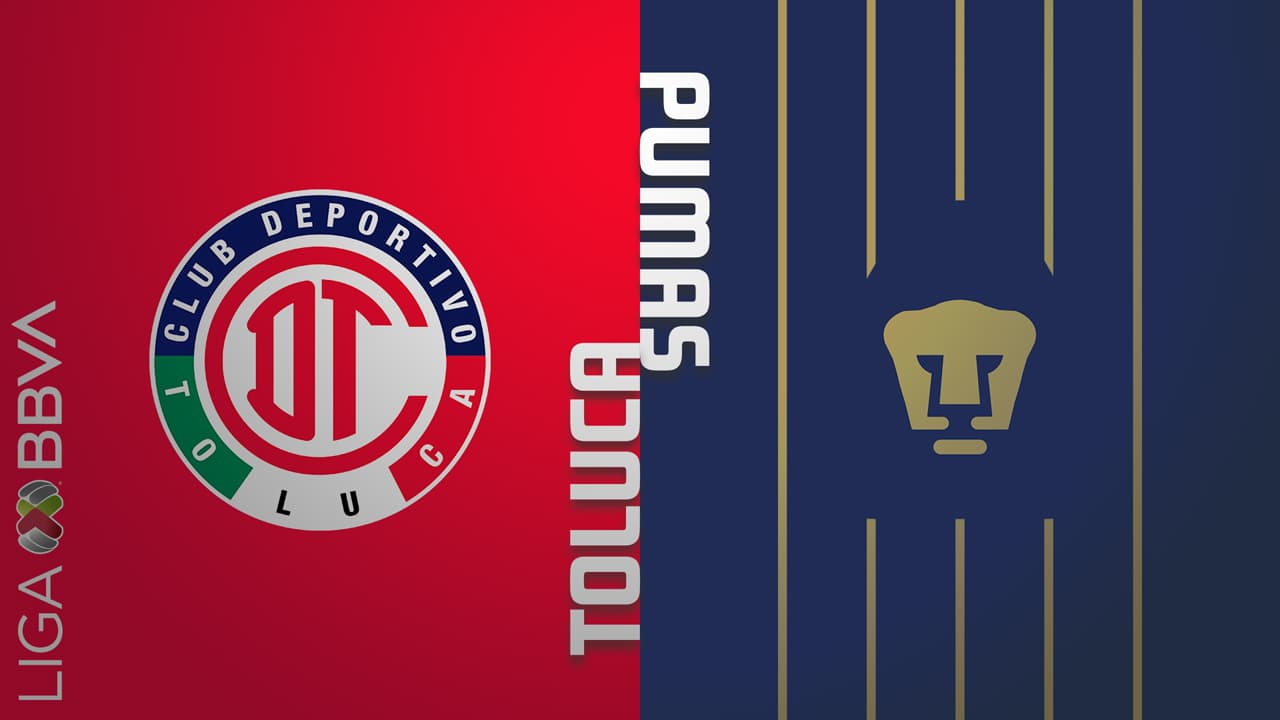 Toluca vs Pumas UNAM highlights