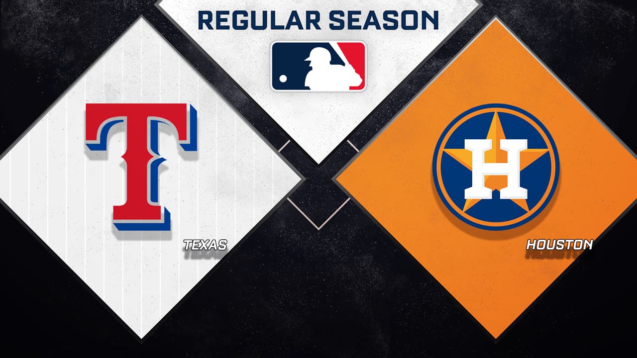 Texas Rangers vs Houston Astros highlights