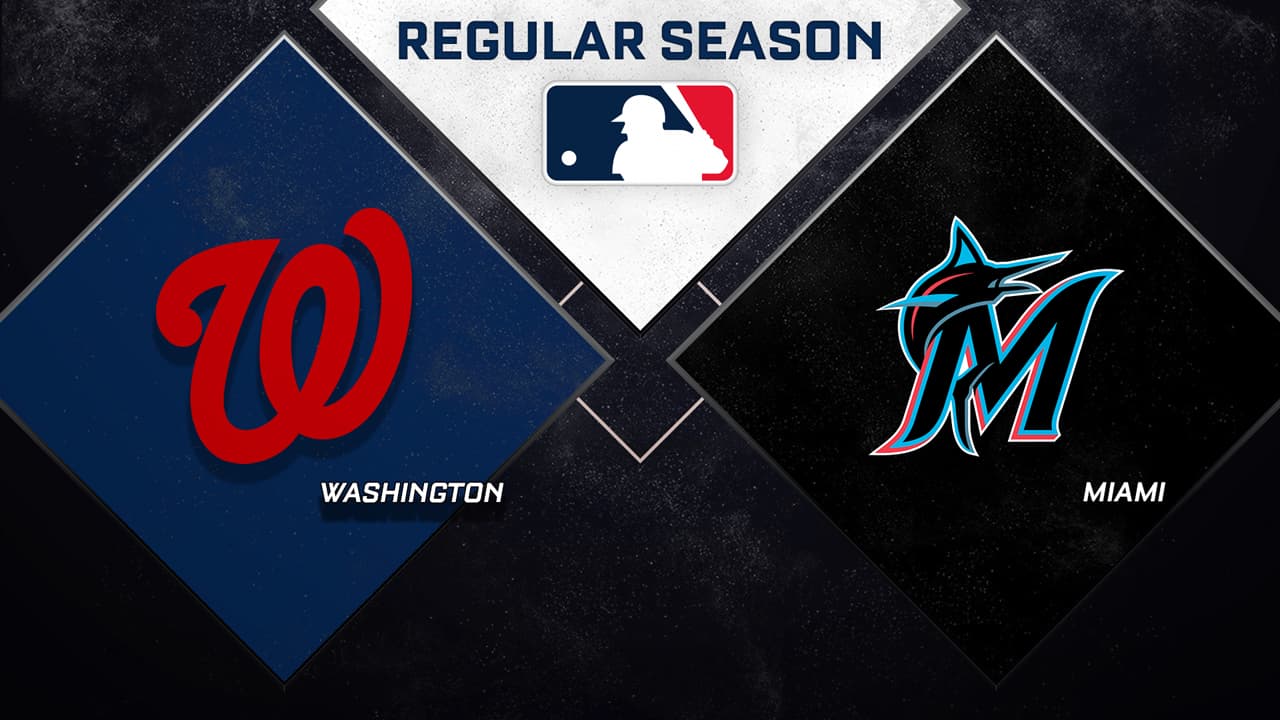 Washington Nationals vs Miami Marlins highlights