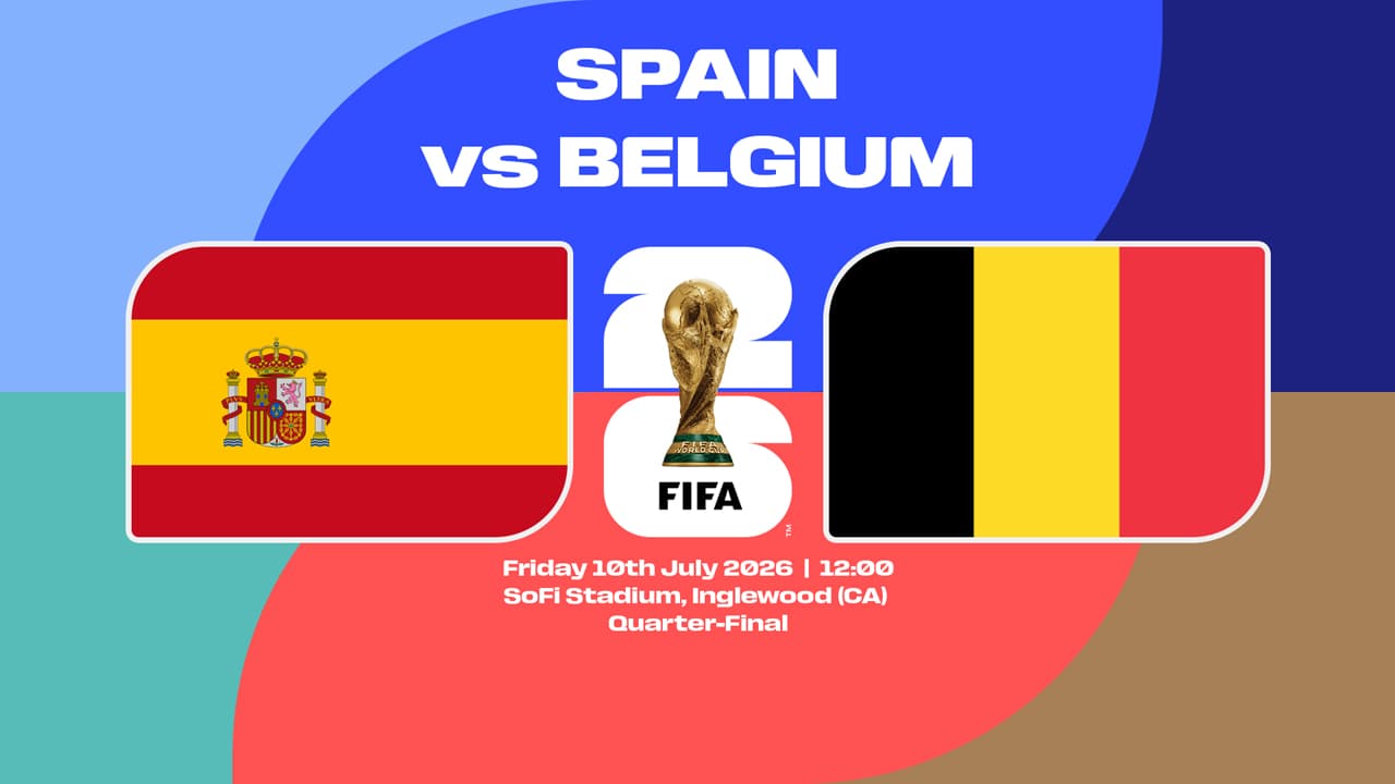 Spain vs Belgium highlights