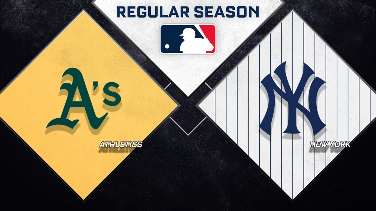 Athletics vs New York Yankees highlights