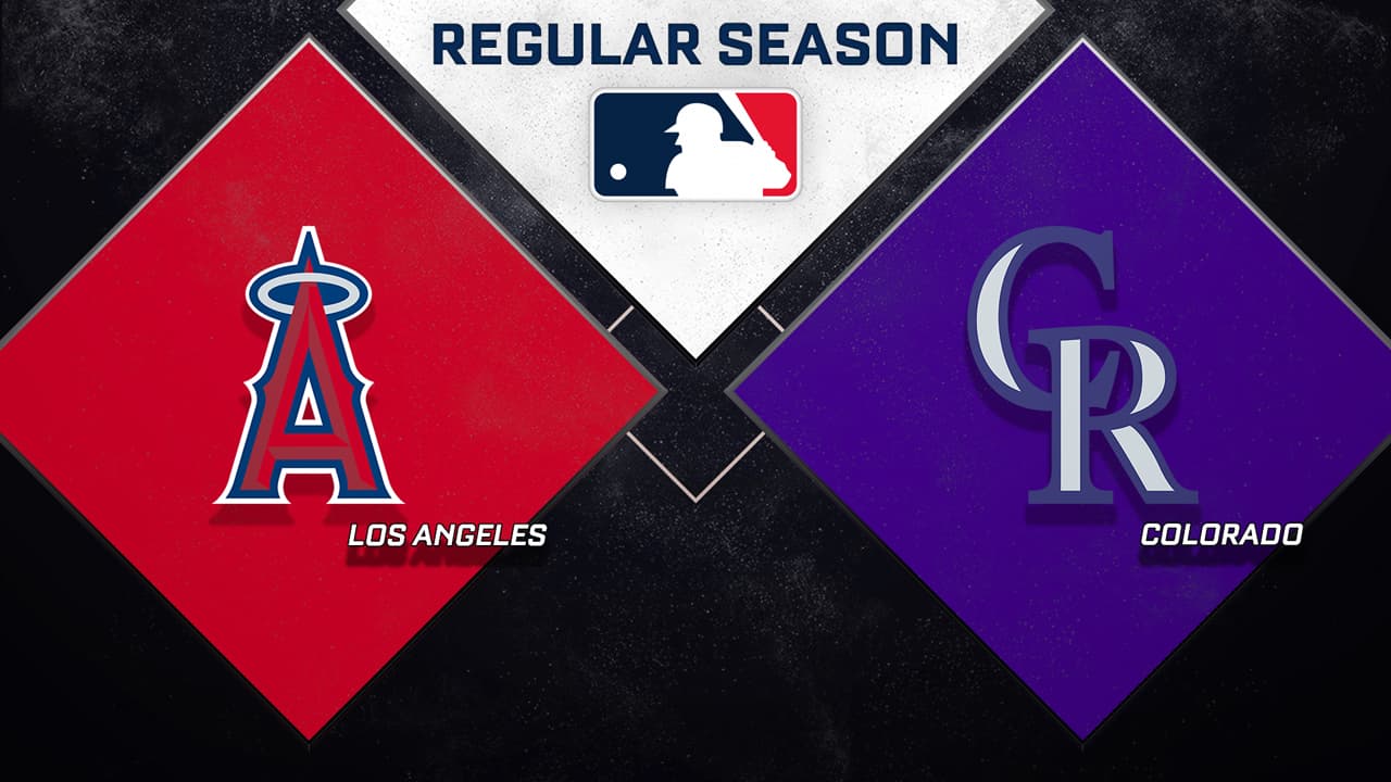 Los Angeles Angels vs Colorado Rockies highlights