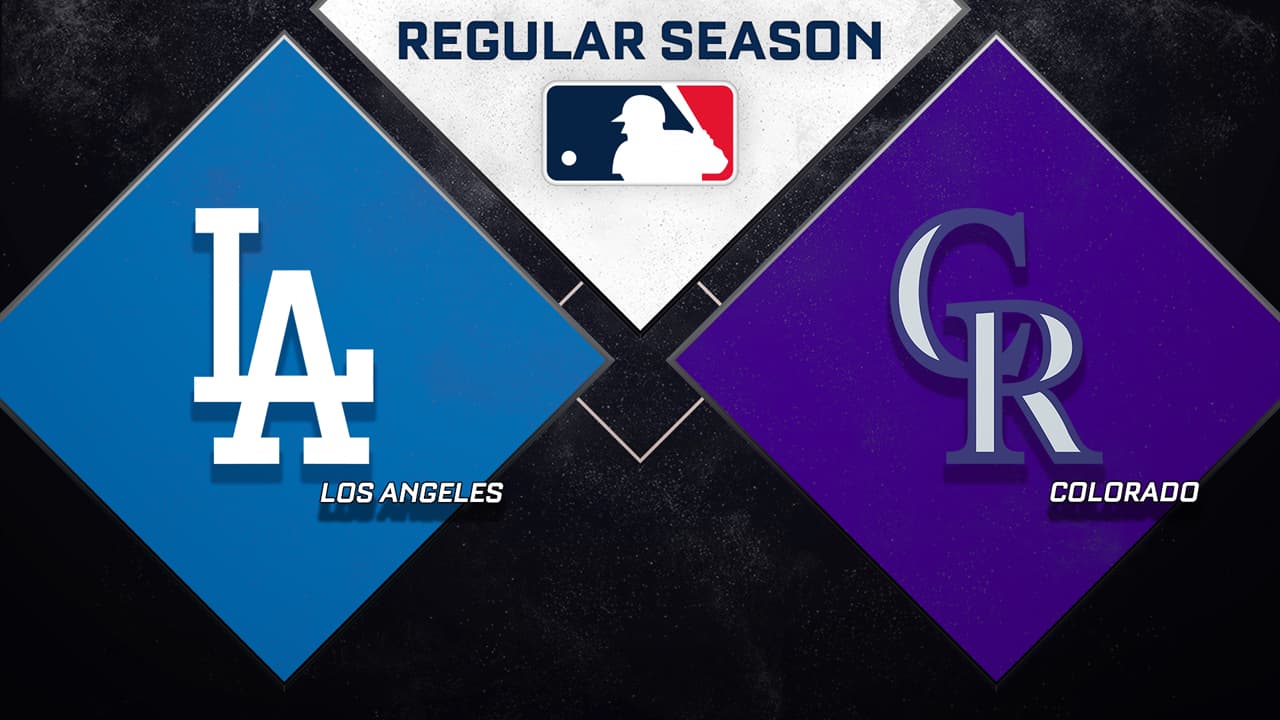 Los Angeles Dodgers vs Colorado Rockies highlights