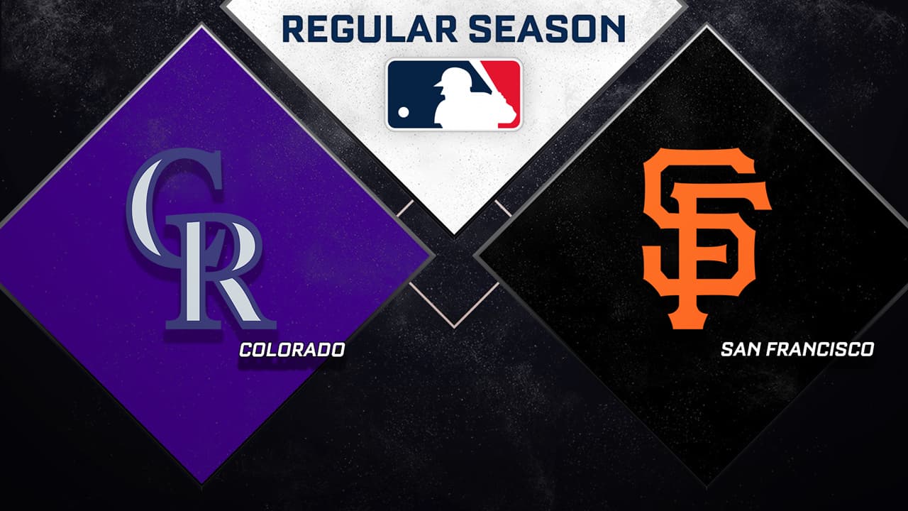 Colorado Rockies vs San Francisco Giants highlights